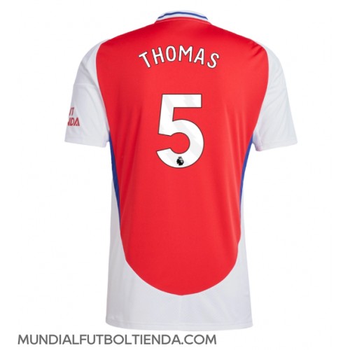 Camiseta Arsenal Thomas Partey #5 Primera Equipación Replica 2024-25 mangas cortas